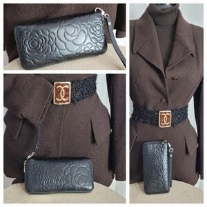 Chanel Style Leather Wallet